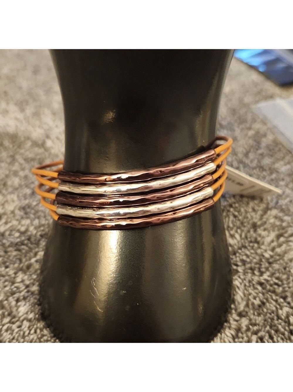 Versona Silver and Brown Bracelet Set